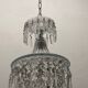 Murano Glass Crystal Light Pendant 1950’s