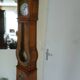 Horloge comtoise polychromé de fleurs