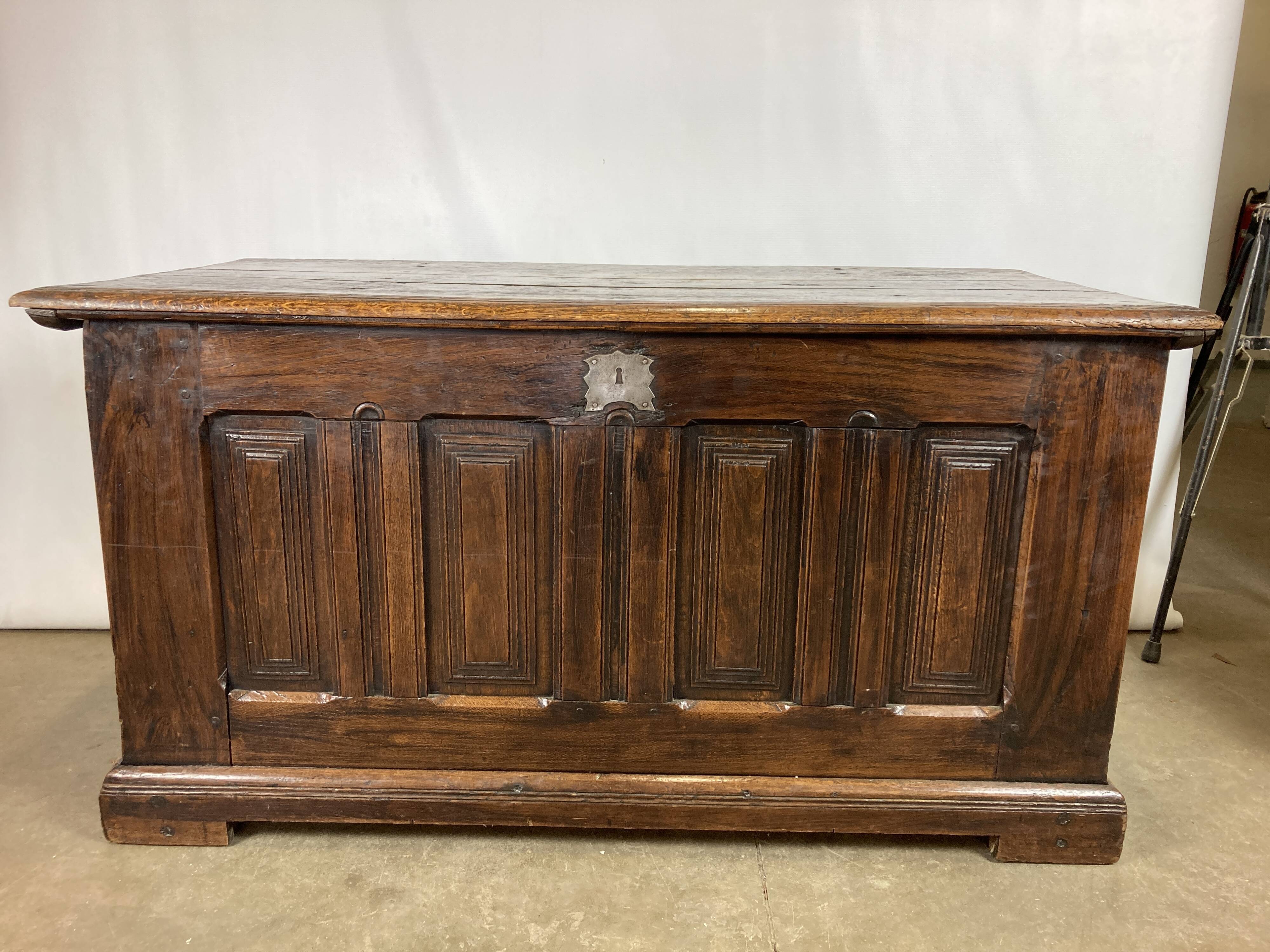 Old maie in solid oak