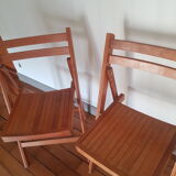Folding chairs