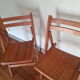 Folding chairs