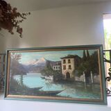Large 20th century oil on canvas signed J. Beyly