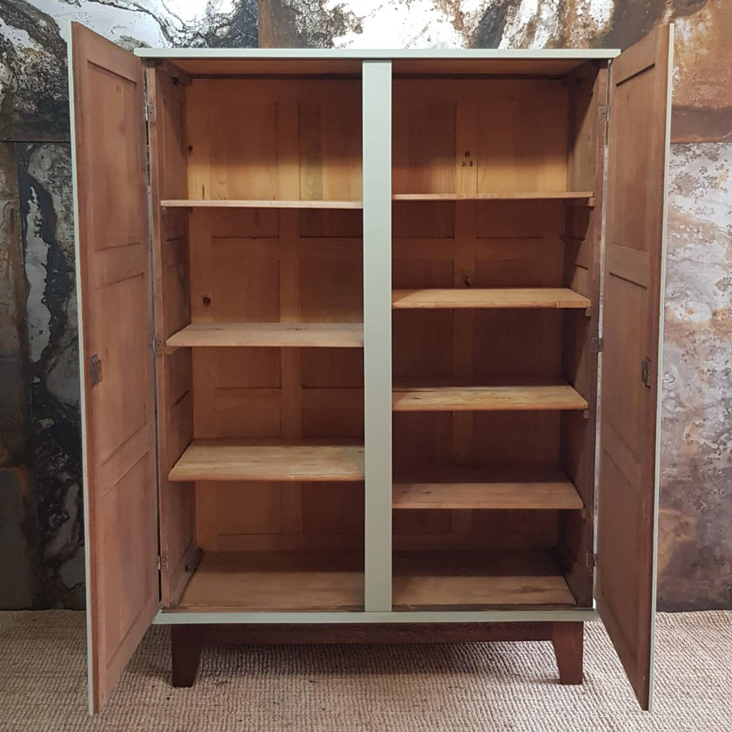 René Gabriel renovated celadon wardrobe