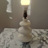 Vintage marble lamp base