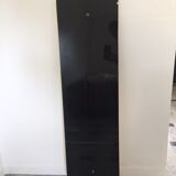 Amber mirror gold strapping  37x136cm