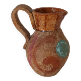 Vase pichet céramique, terracotta, vintage
