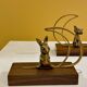Serre-livre animalier en bronze, France 1960's