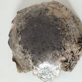 Raku ceramic leaf bowl – unique piece