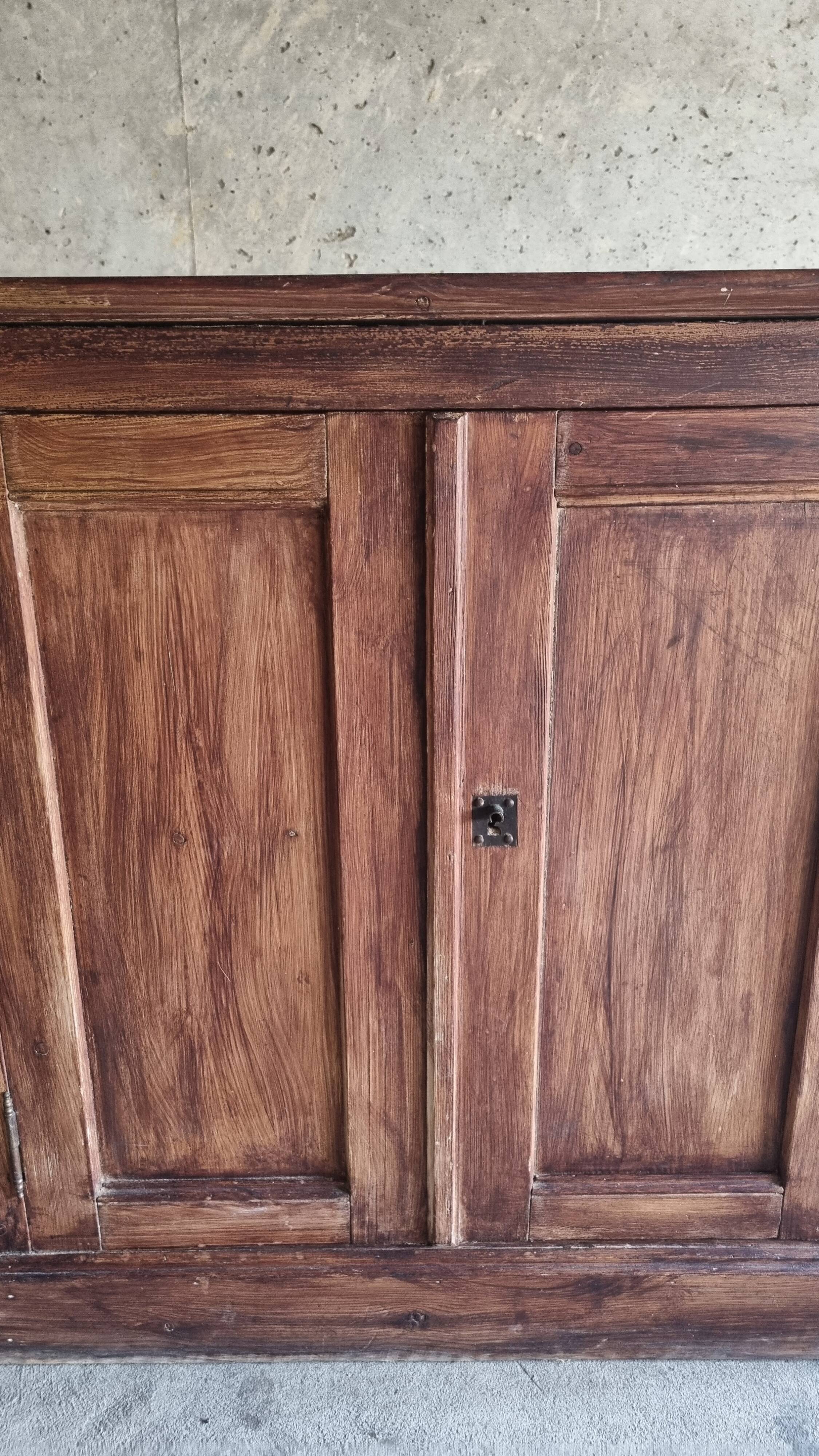 vintage wooden jam buffet