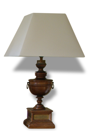 Lampe en Merisier