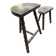 Vintage rustic style tripod stool