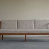 Mid Century Swedish Three Seater Sofa by Carl Malmsten, Model "Visingsö", 1960s