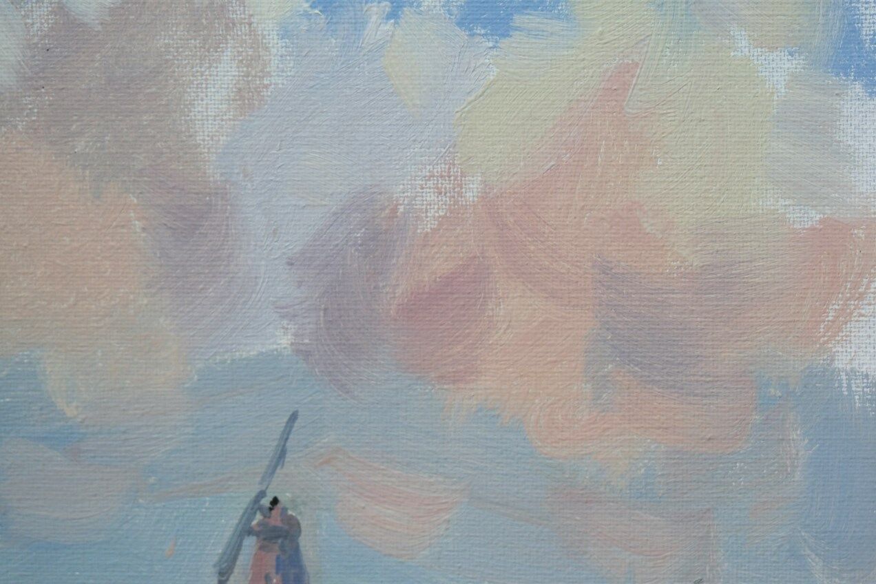 Axel Hamborn (1892-1971) Swedish modern landscape, 1960s, oil on canvas, framed