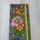 Wall plate tile / ceramic deco fleur vallauris hand painted france