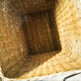Large wicker panière