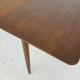 Table à manger extensible design danois en teck années 1960