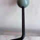 Wall coat rack Roger Feraud, metal and wooden balls.