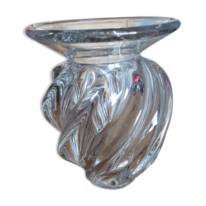 Vase en cristal pierre