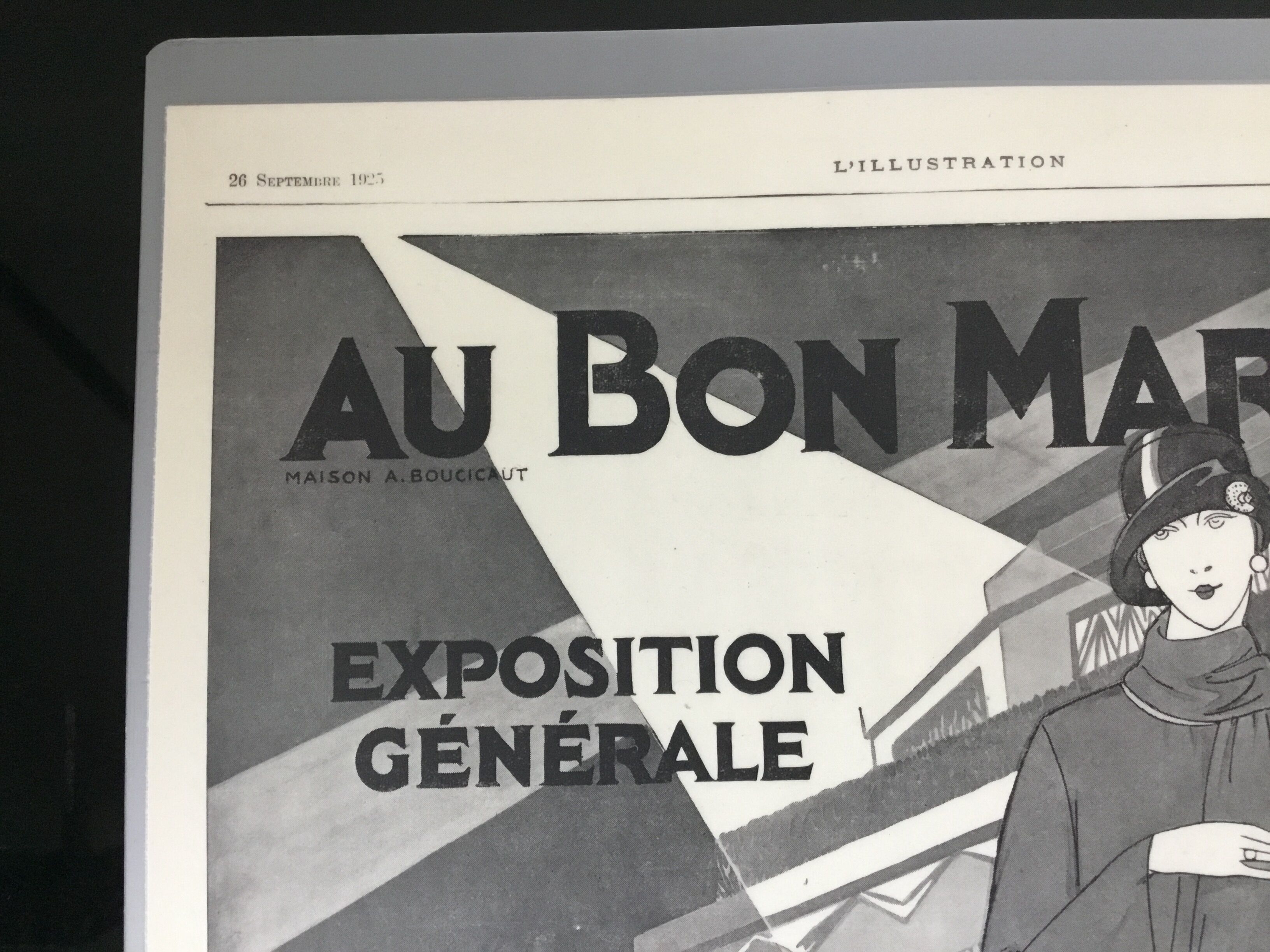 Vintage advertising to frame fashion at the right market