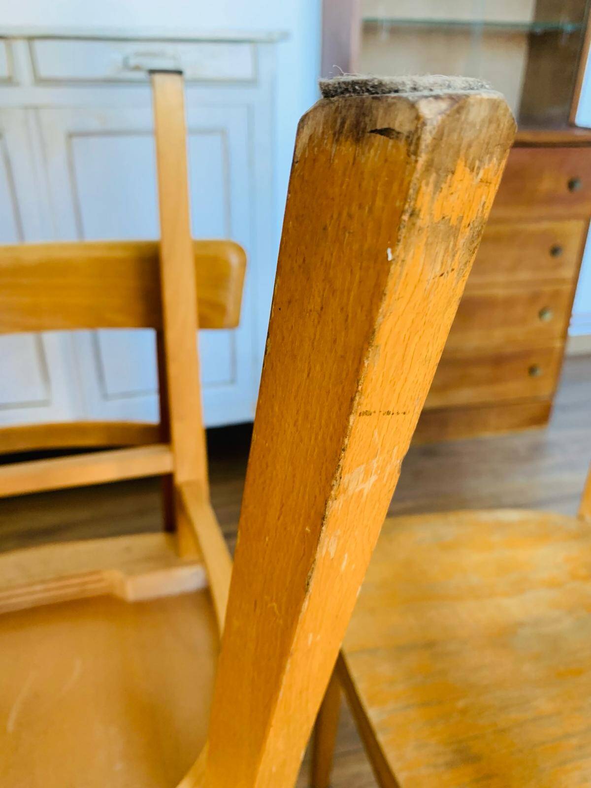 Set of 5 bistro chairs