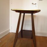 Table desserte TV sur roulettes (70's)