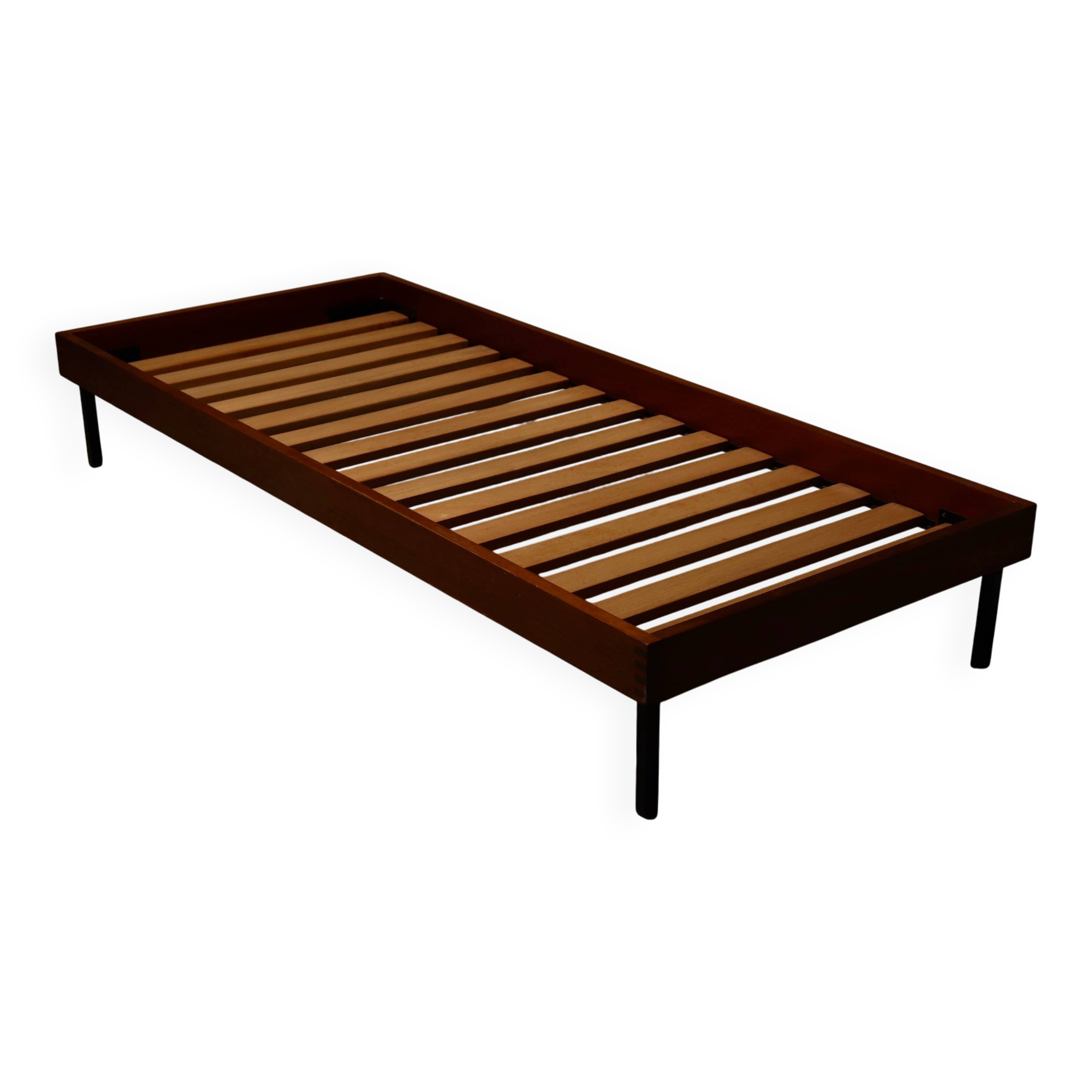 Mid-century minimalist teak daybed 1950s