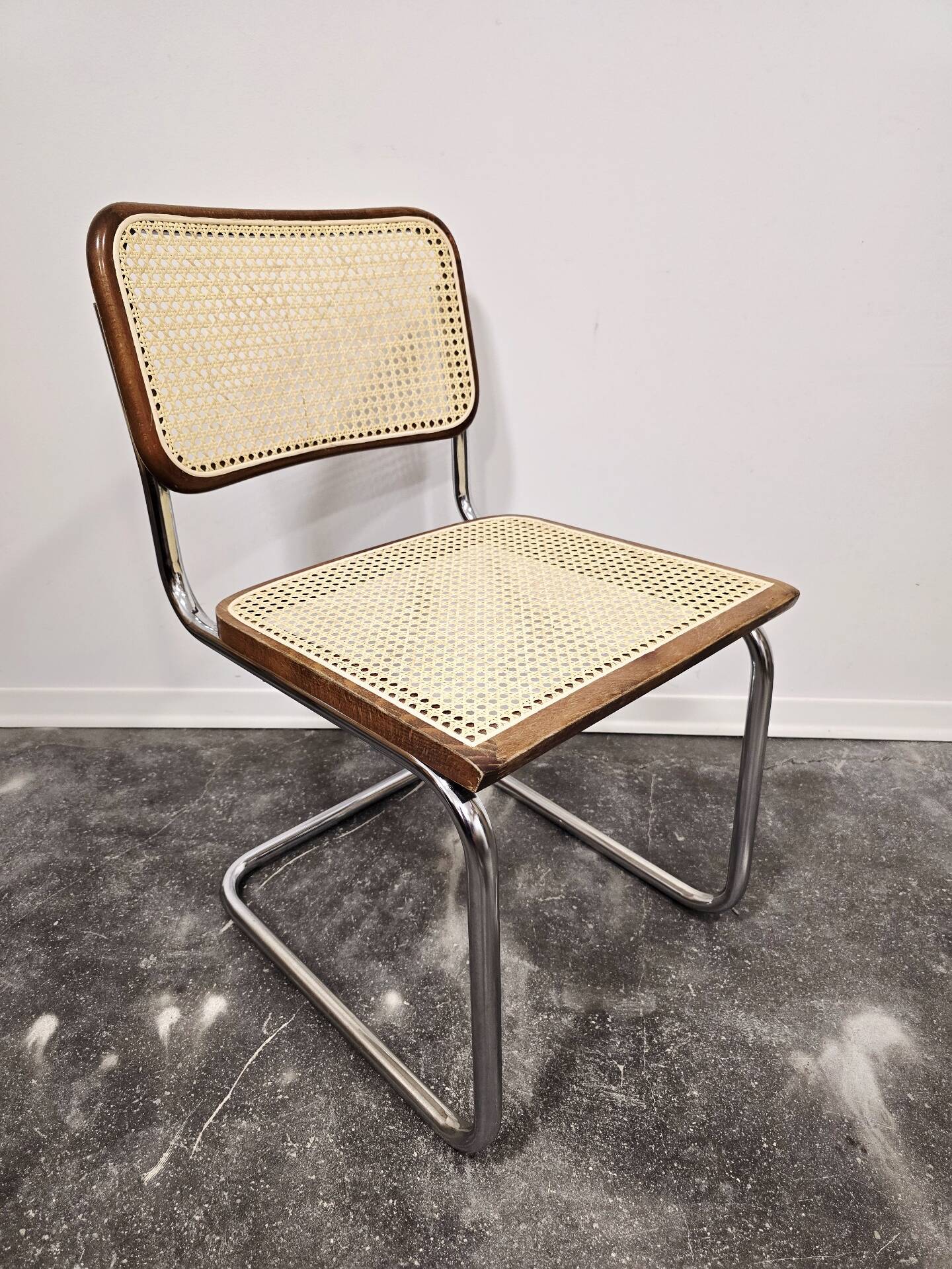 Chaise Cesca rénovée, années 90