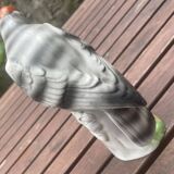 Numbered porcelain bird subject