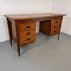 Vintage Mid-Century Danish Teak Desk, 1960s