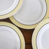 Vichy dessert plates