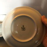 Porcelain cups and under cups