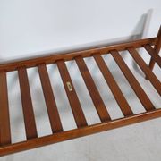 Mid-Century Design Teak Coffee Table with Smoked Glass by Möbel Mann, 1960s