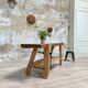 Solid wood workbench