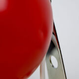 Mid-century red table lamp