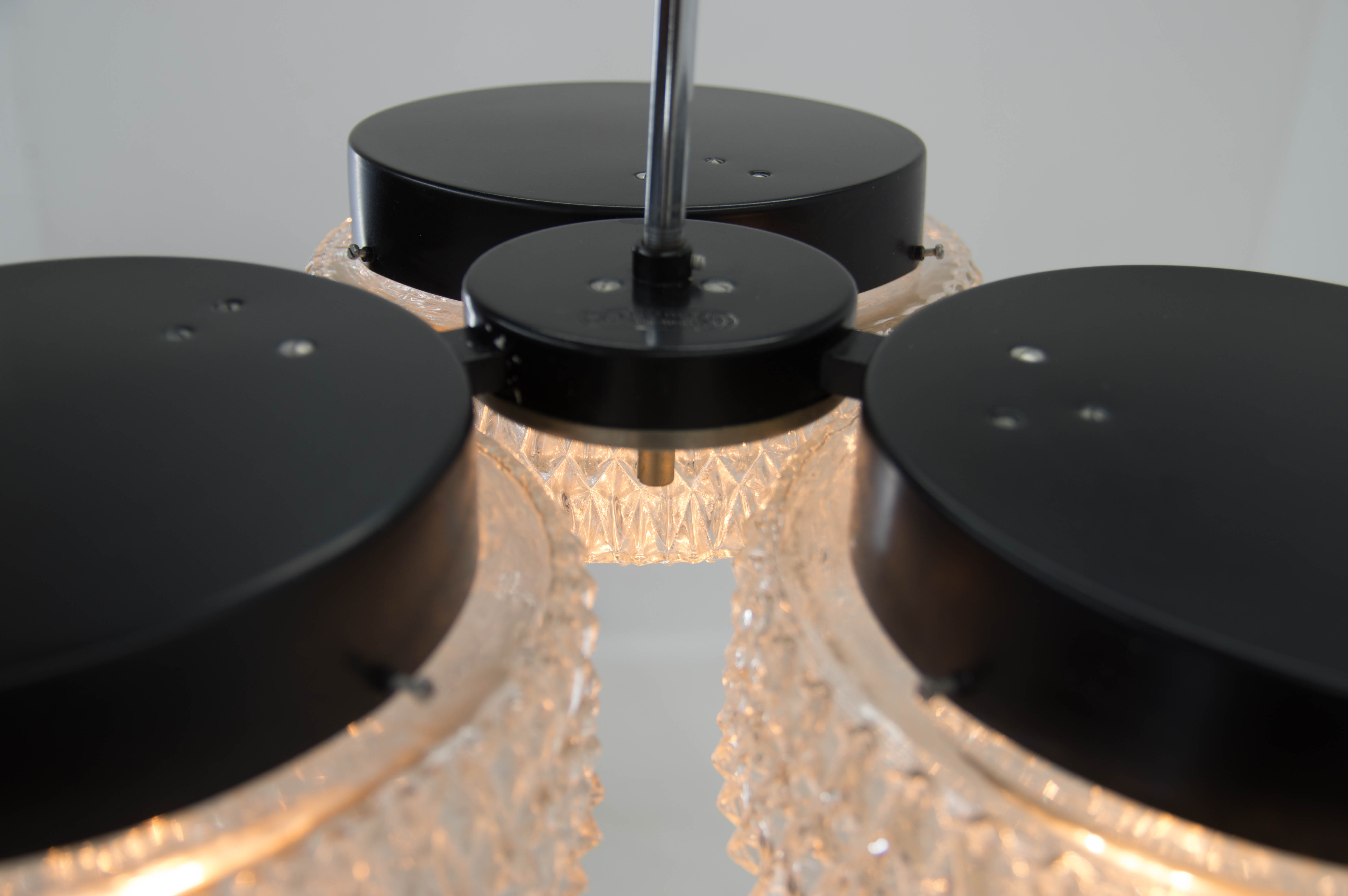 Chandelier by Napako, Czechoslovakia, 1960s