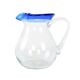 Glass jug, Italian design, 1970s, manufactured in Italy