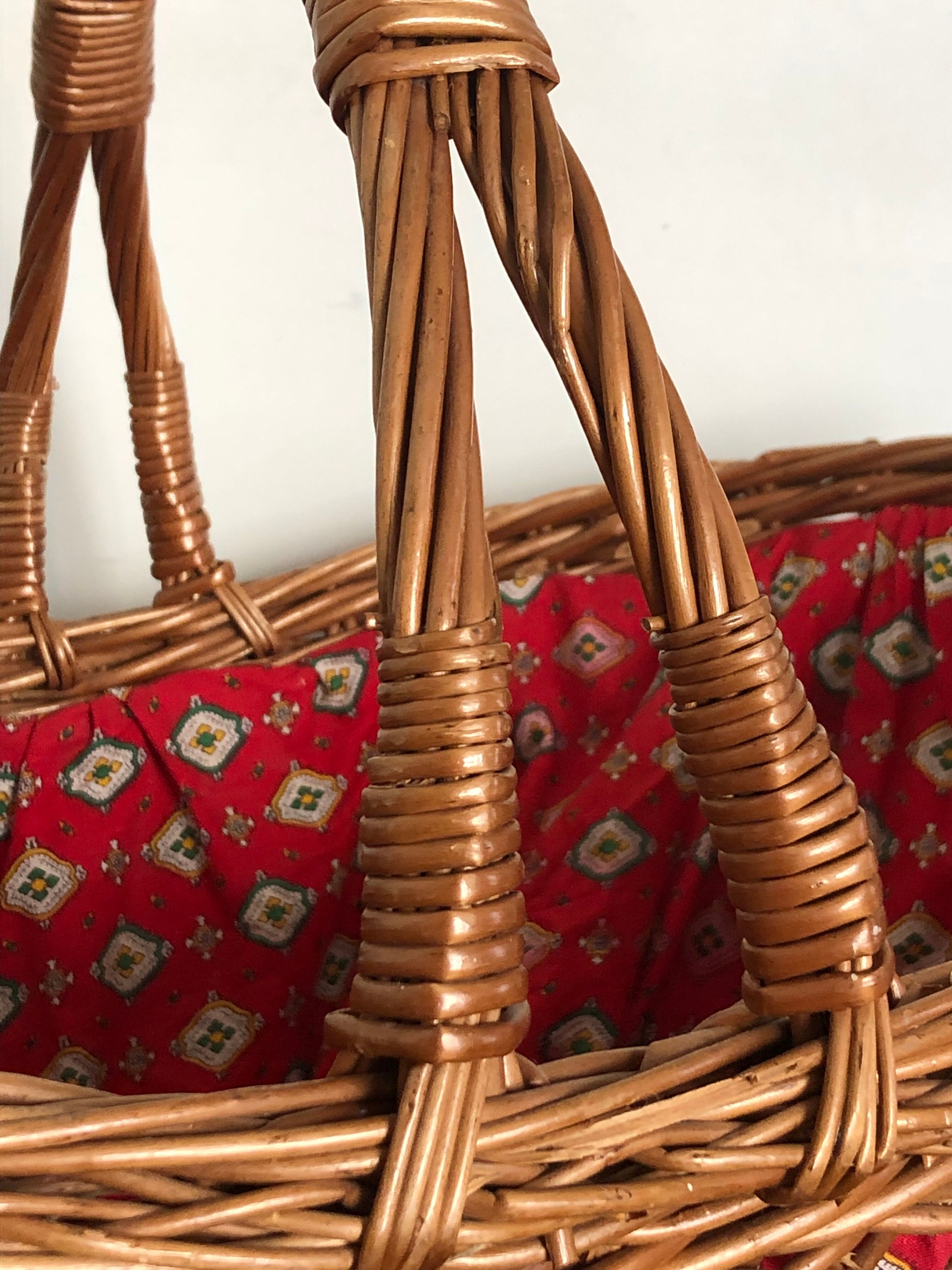 Braided Wicker Basket - XXL Format