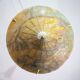 Extra Large Antique Art Decò Liberty Alabaster Chandelier, 1940s