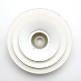Lampe Space Age "vitrika" en laiton, Danemark années 60