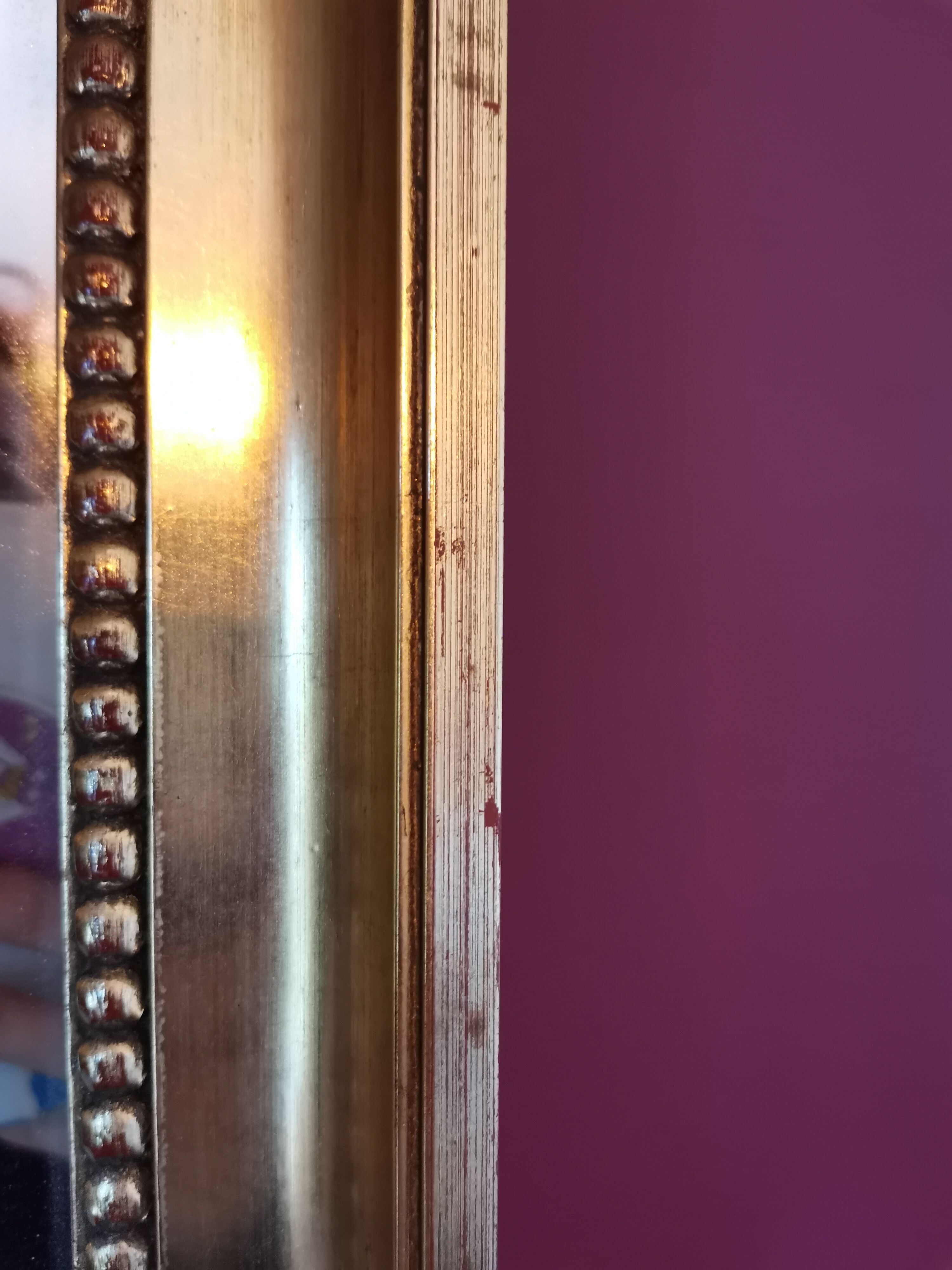 Miroir trumeau tableau, 85x33 cm