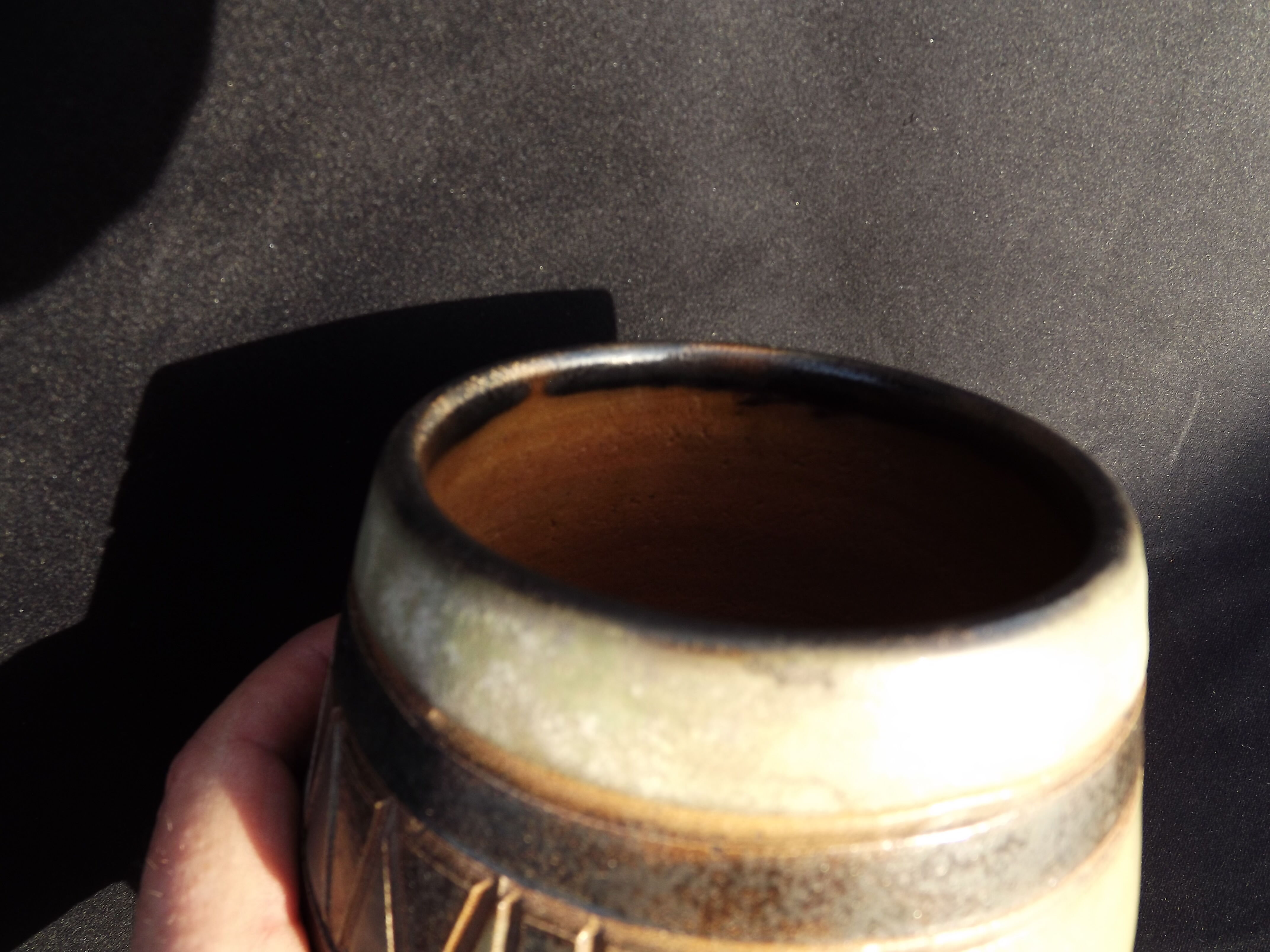 Varnished vase "Dubois"