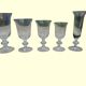 Set of 40 La Rochère Amitier crystal glasses from the 19th century + 8 replacements