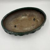 Glazed terracotta planter