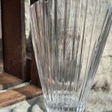 Vintage crystal vase