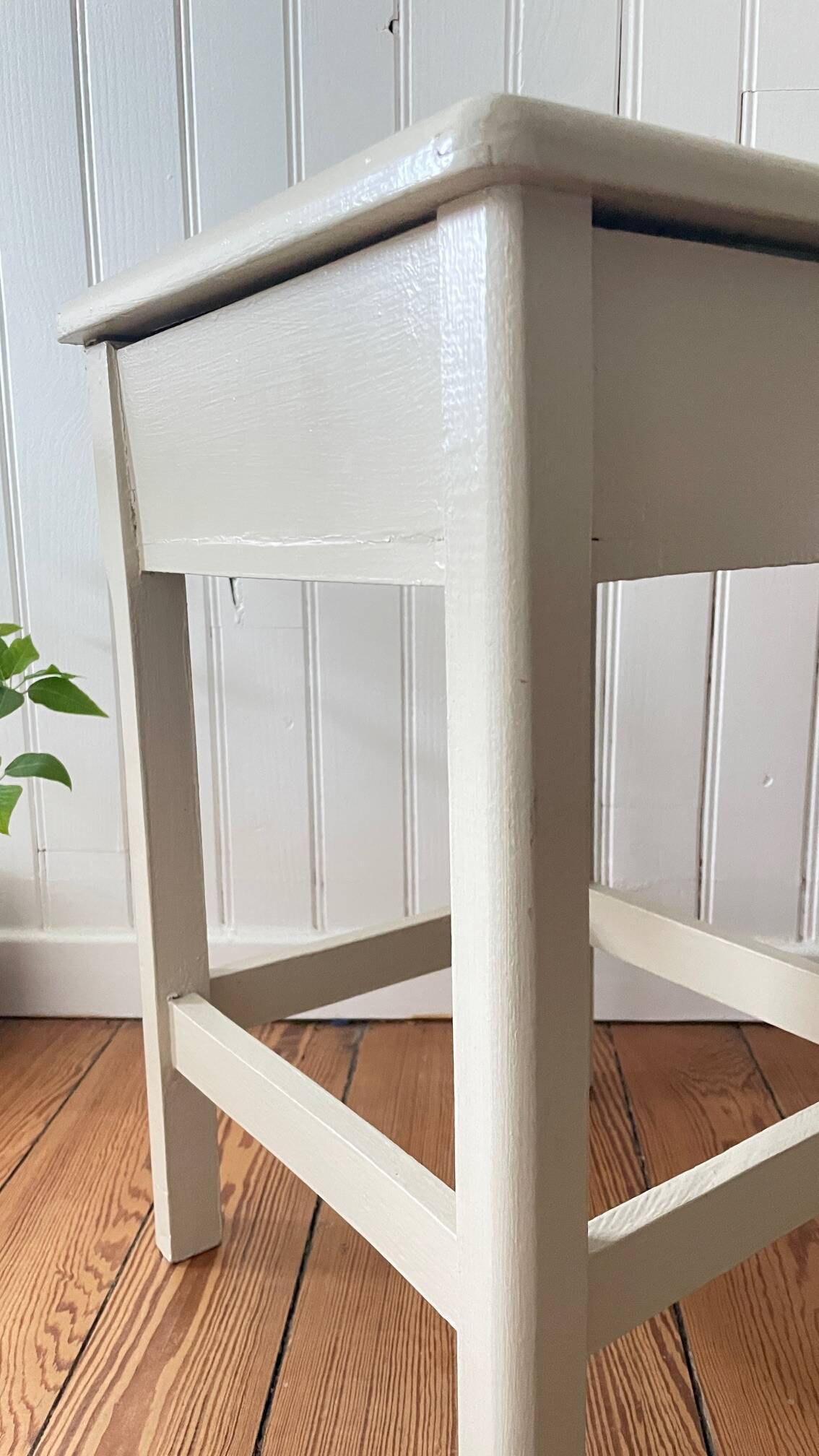 Vintage all-WOODEN STOOL