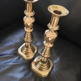 Pair of candle holders