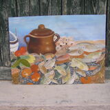 Painting Return from fishing