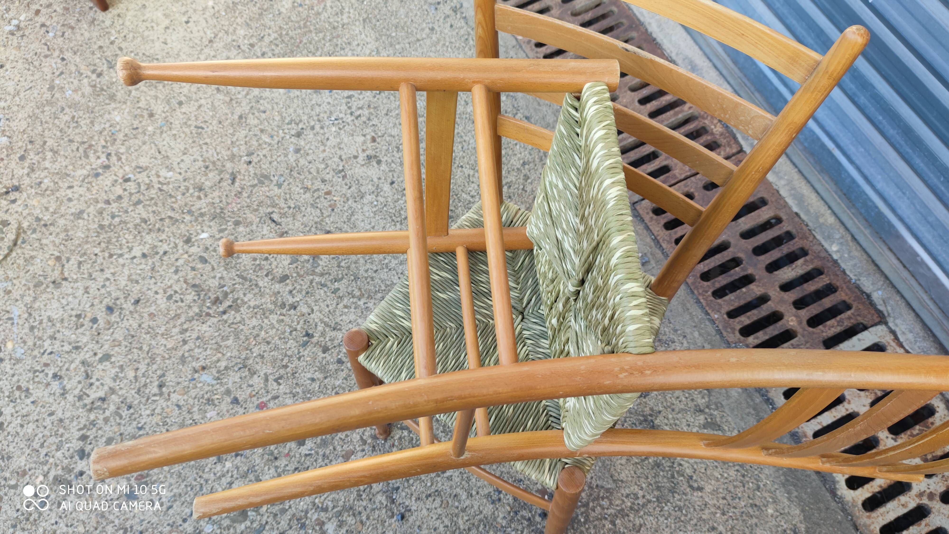 Paire de chaises d'appoint vers 1960
