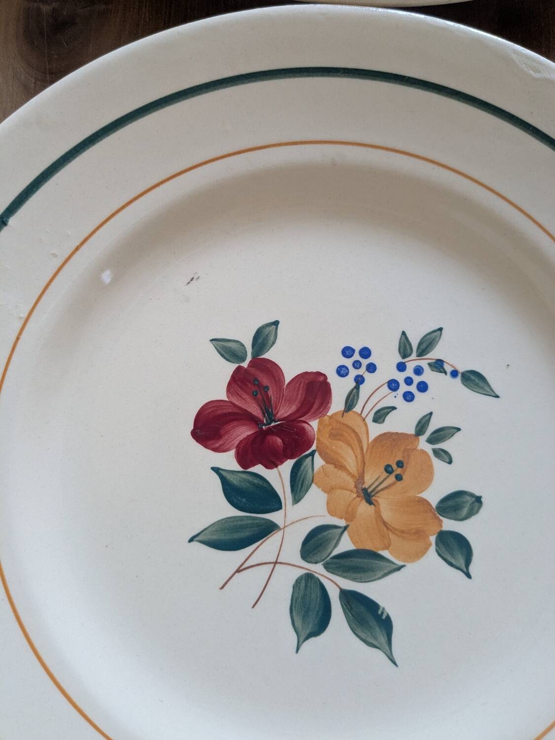 8 Marielle Saint Amand dinner plates
