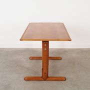 Desk with an adjustable top, Italian design, 1970s, made in Italy